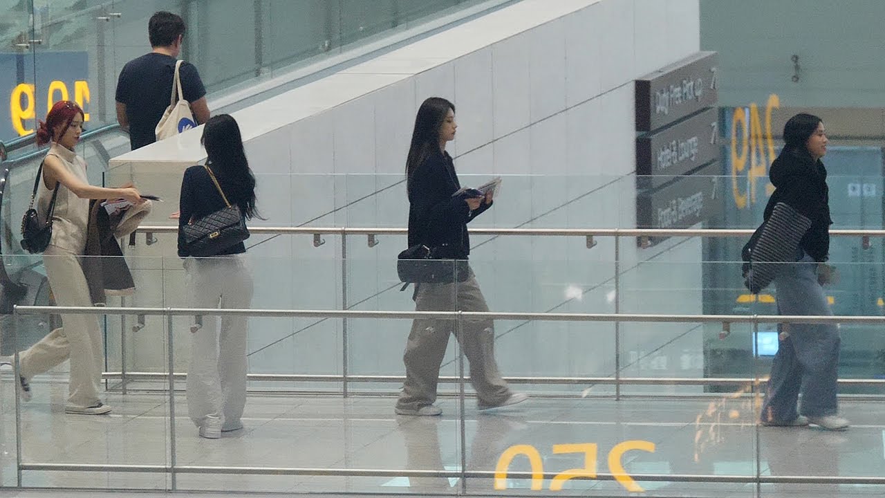 ITZY (있지) '팬레터 찾아주는 유나' 출국｜240314