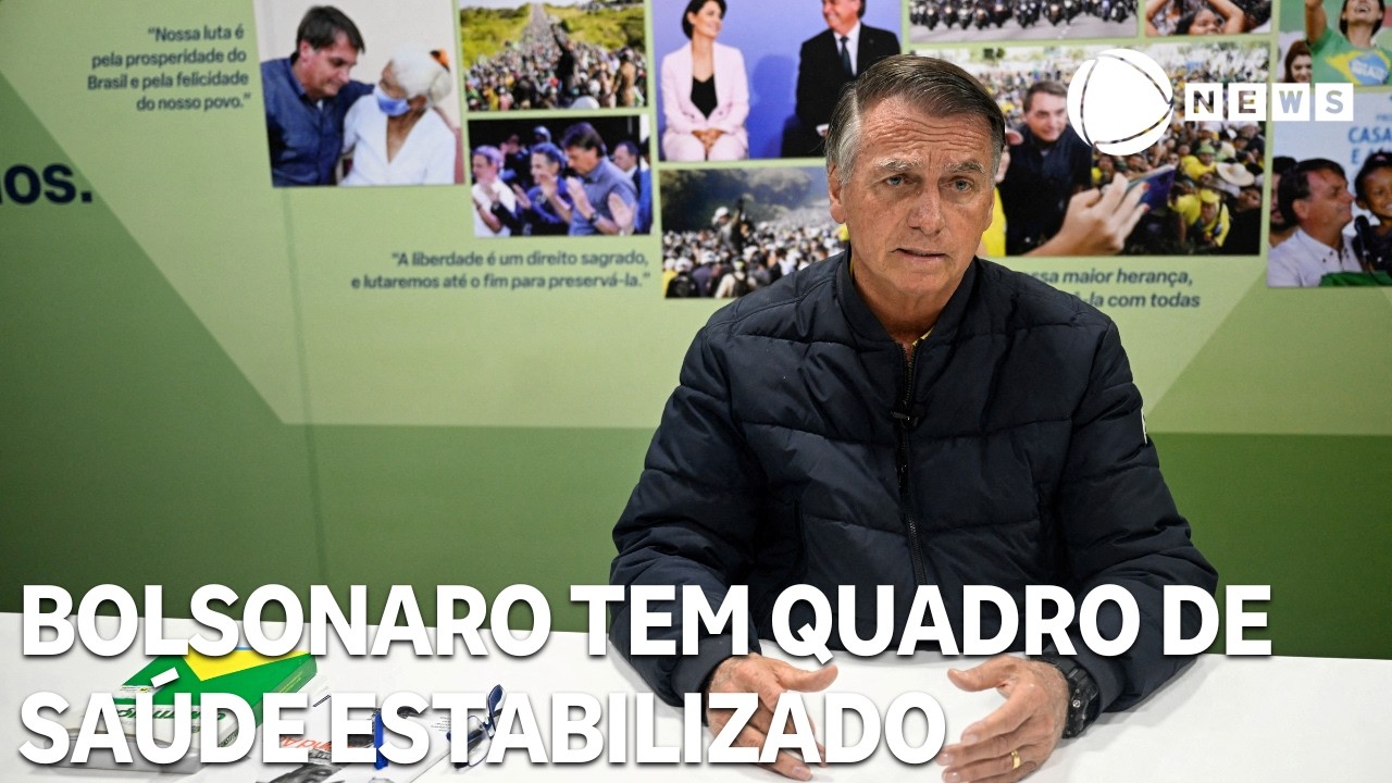 Jair Bolsonaro tem pressão estabilizada após passar mal