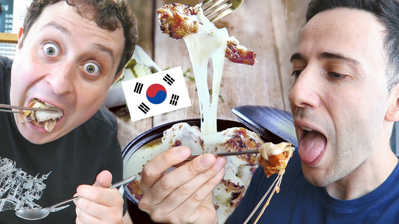 RALLYE DE LA BOUFFE spécial FROMAGE en CORÉE !!! (c'est ouf)