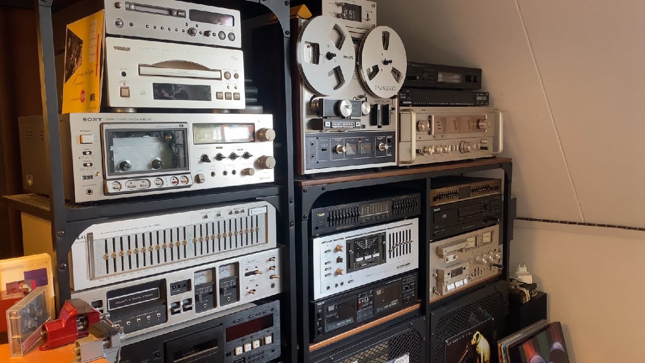 How I record my cassette tapes (The hard way).