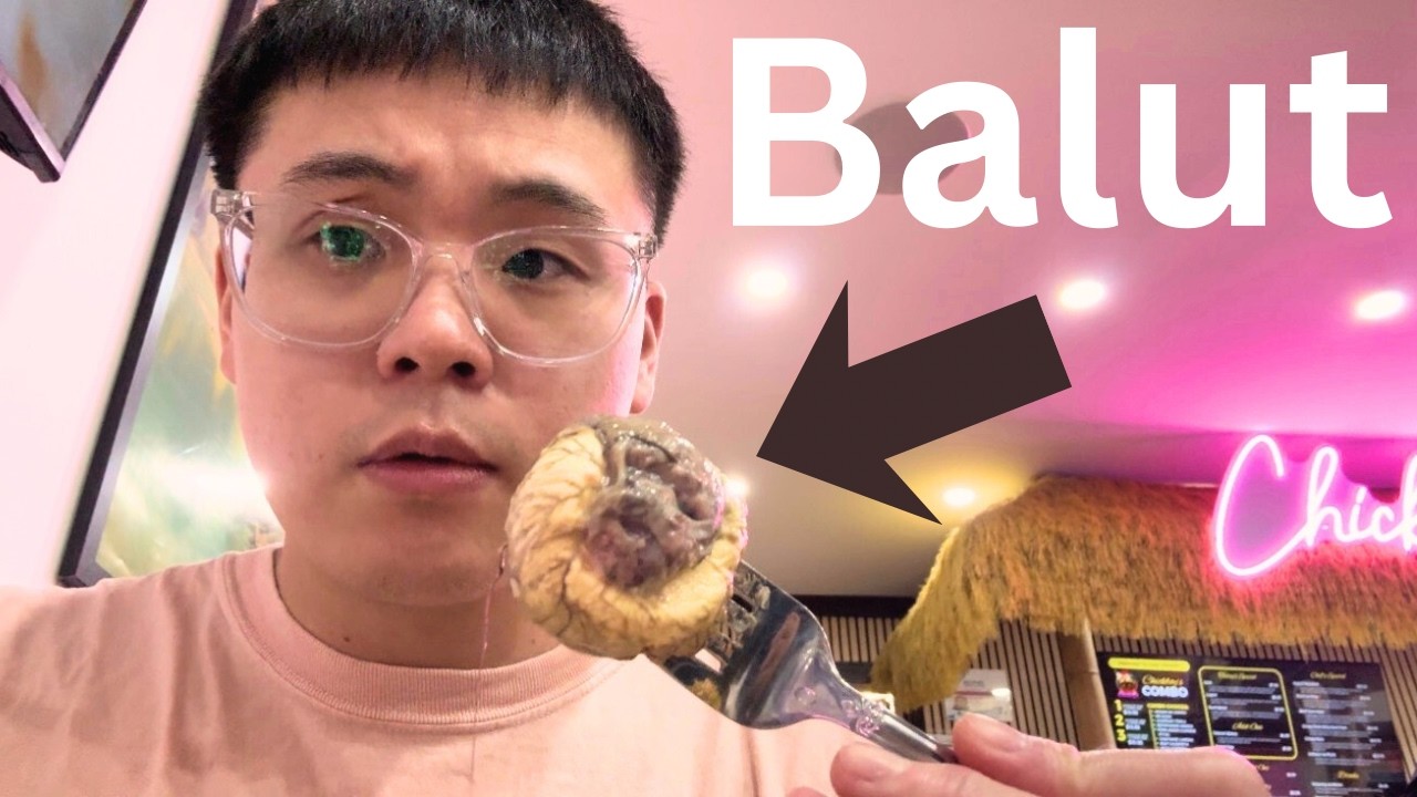 Trying Balut For The First Time (Fertilized Duck Egg)