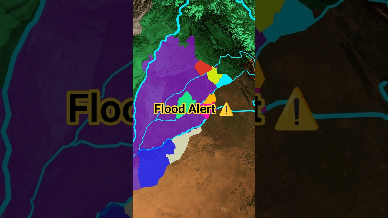 Punjab Flood Alert Update 🚨🌊⚠️ #floodalert