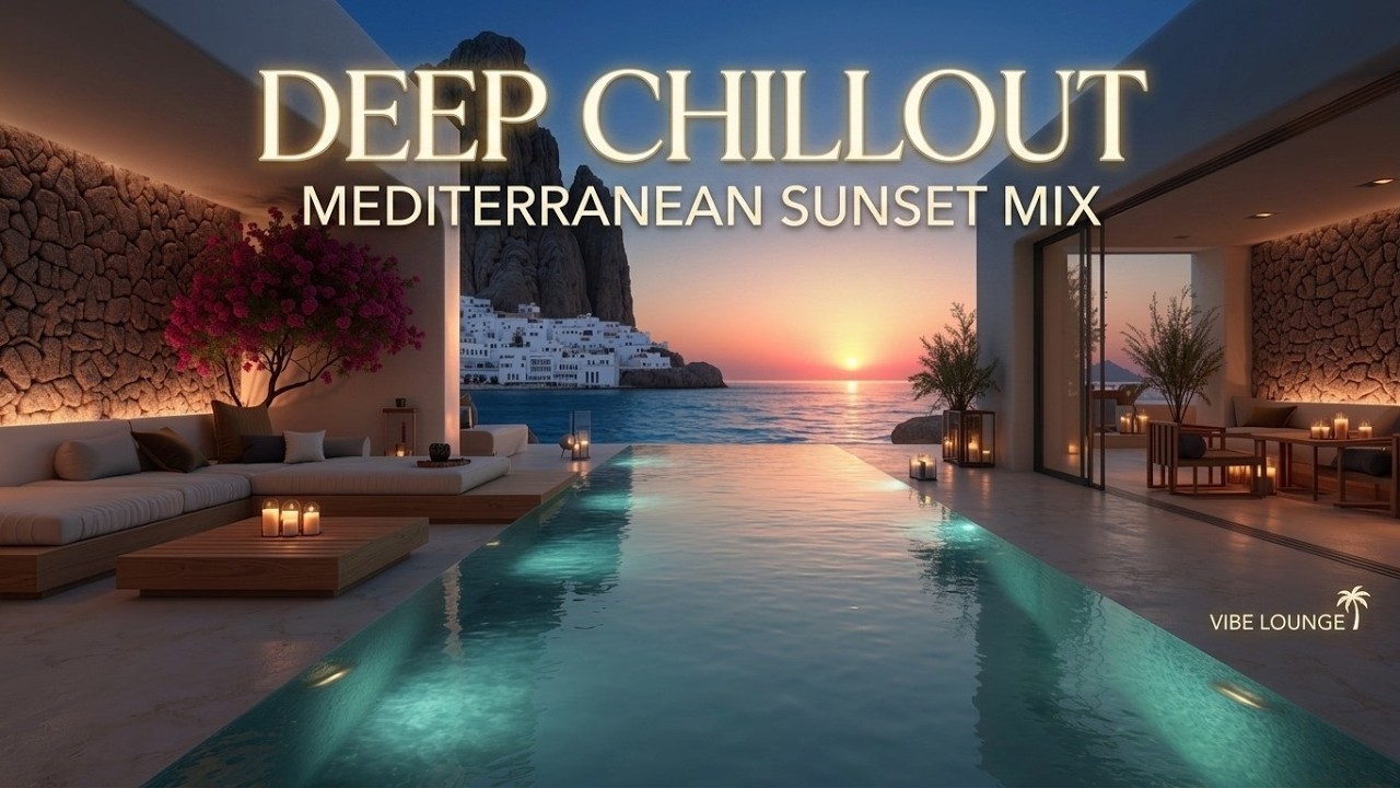 Дип Чиллаут Музыка | Тропическая Лаунж Атмосфера для Релаксации и Роскошный Закат у Бассейна