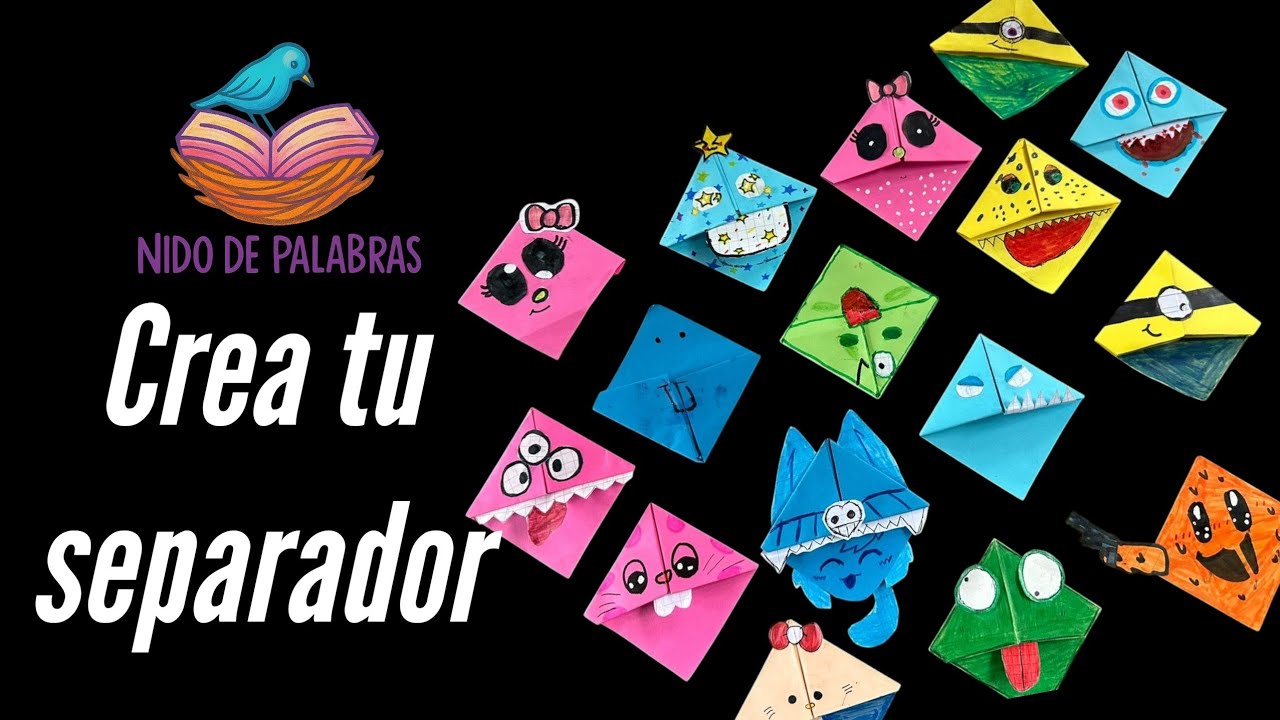 Separador de libros paso a paso