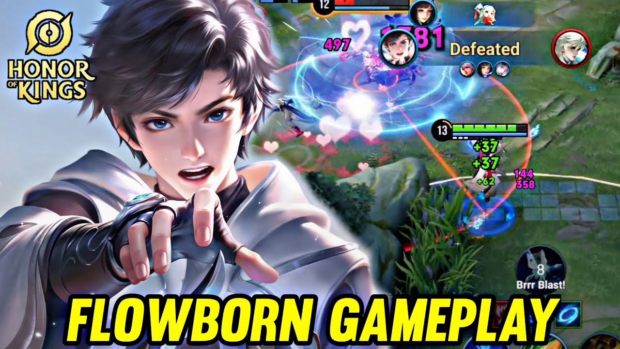 HOK : FLOWBORN GAMEPLAY | IN MID LANE - HONOR OF KINGS