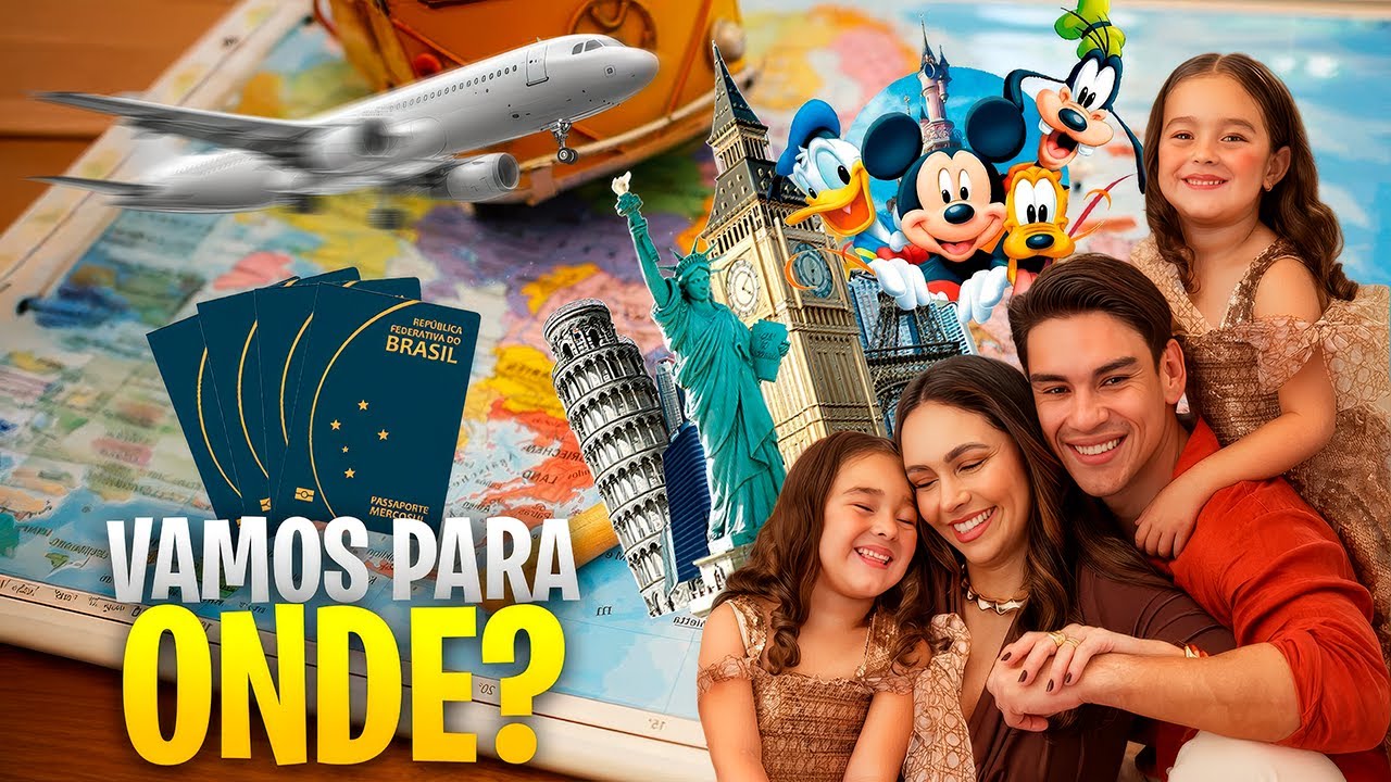 A VIAGEM QUE DECIDIMOS FAZER COM AS MENINAS! ✈️😍 *um lugar muito especial pra elas!*