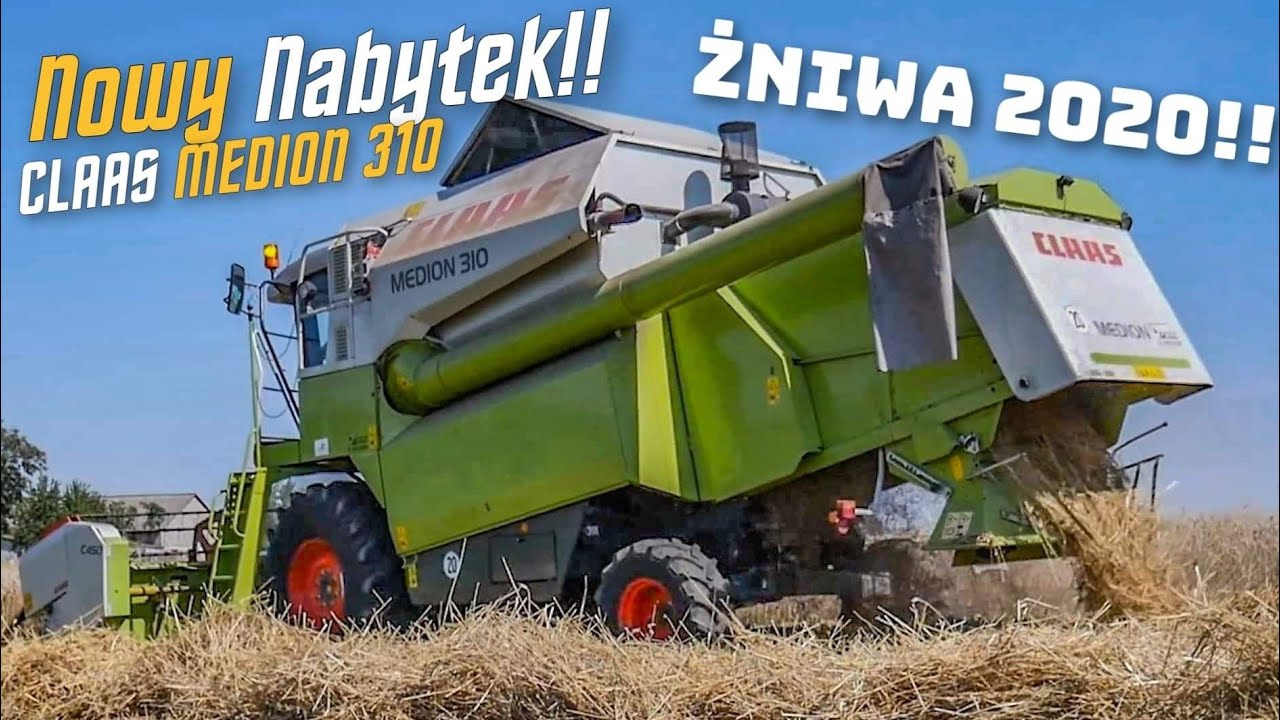 Pierwsze Żniwa 2020!☆Nowy Nabytek!☆Claas Medion 310☆Agro Dobrenice
