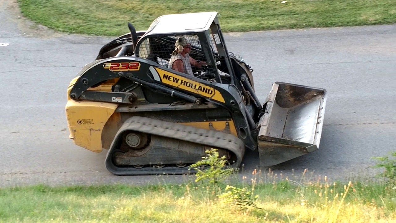 Hot Rod New Holland C232 Track Loader!