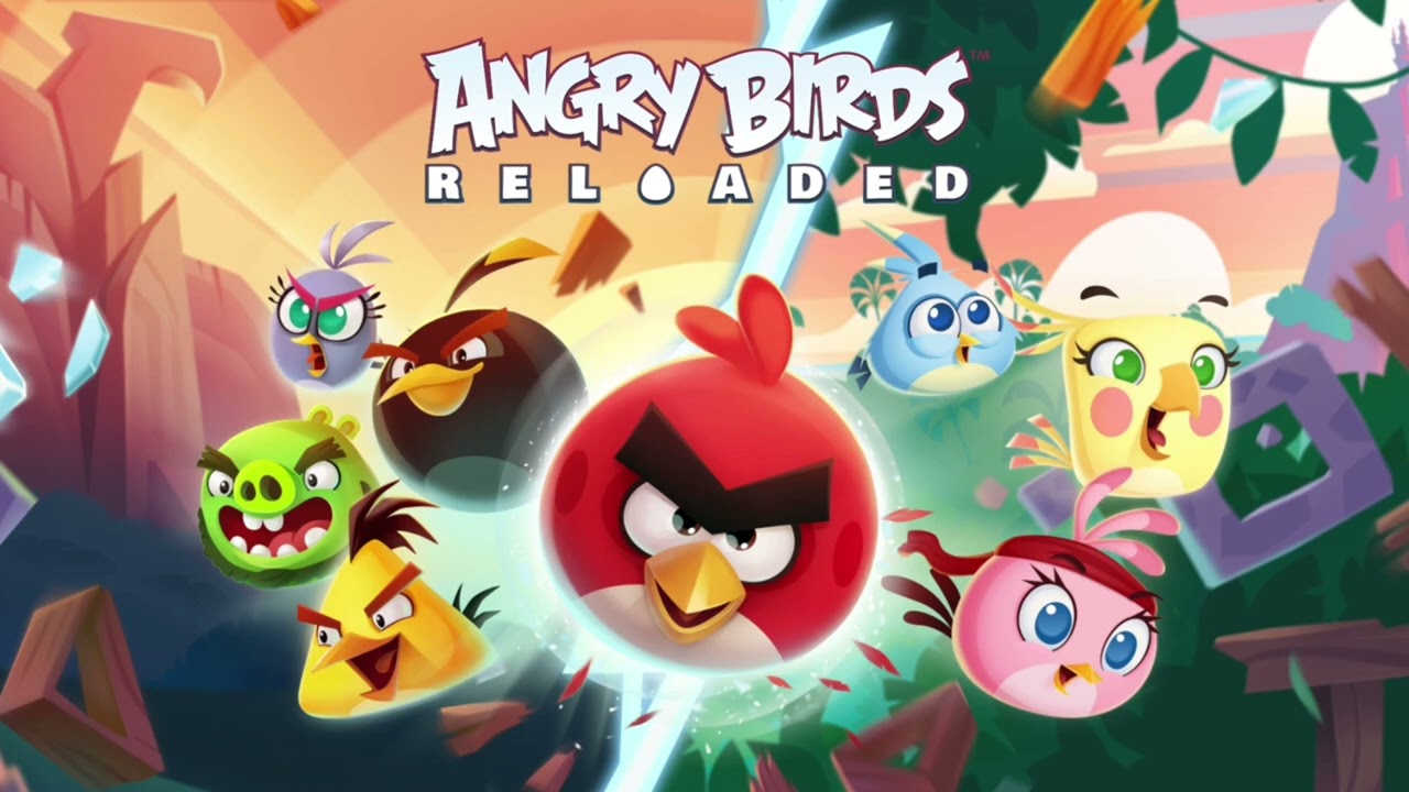 Angry Birds Reloaded Golden Island Theme 10 Hour Version