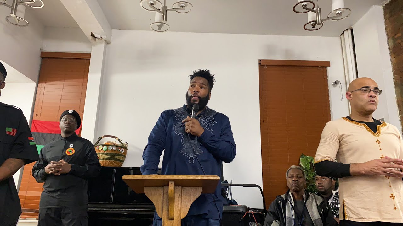 Pt 2- Dr. Umar Johnson’s address - 22nd Annual Dr. Khalid Abdul Muhammad Earthday Tribute - Brooklyn