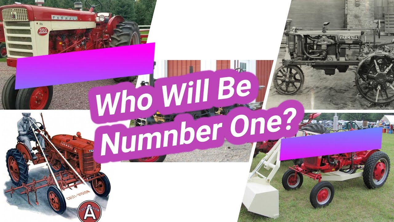 Десять лучших тракторов Farmall