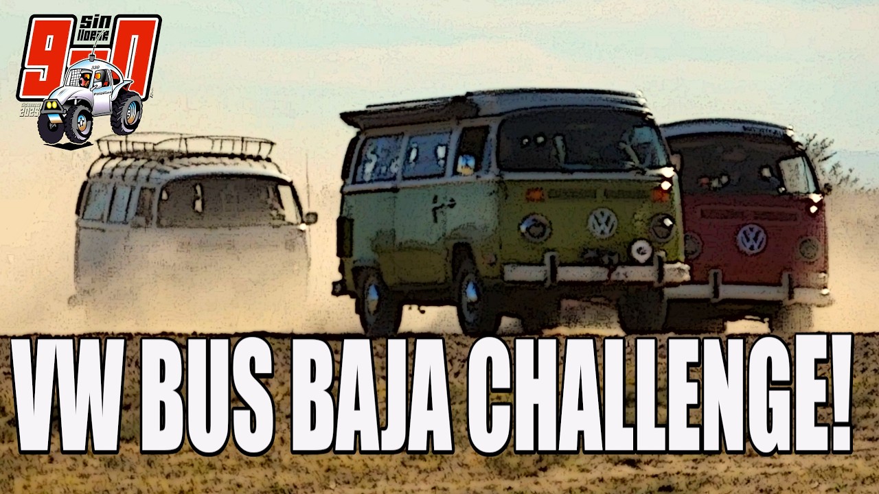 VW BUS DESERT CHALLENGE! Westfalia, Vanagon, Combi, T1