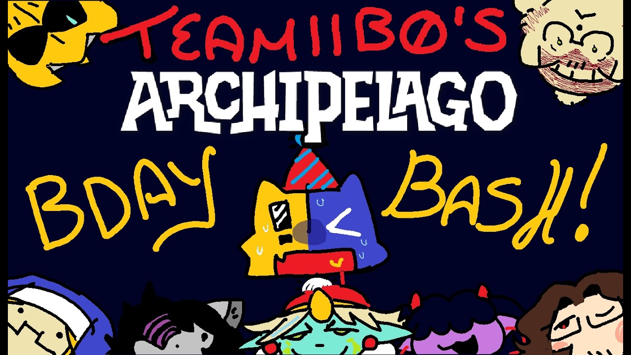 8 GAMES... 1 WORLD...TEAMIIBO BDAY ARCHIPELAGO BABY