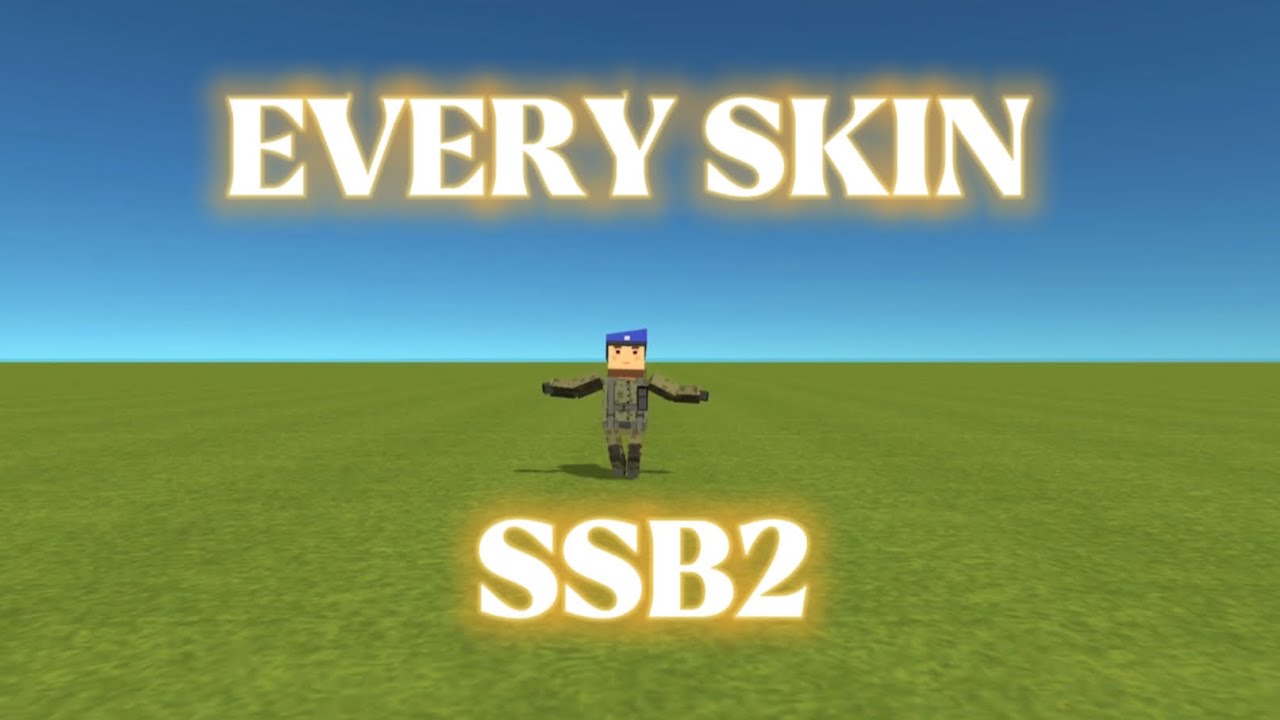 EVERY SKIN IN SSB2 | simple sandbox 2 (version 1.5.6)