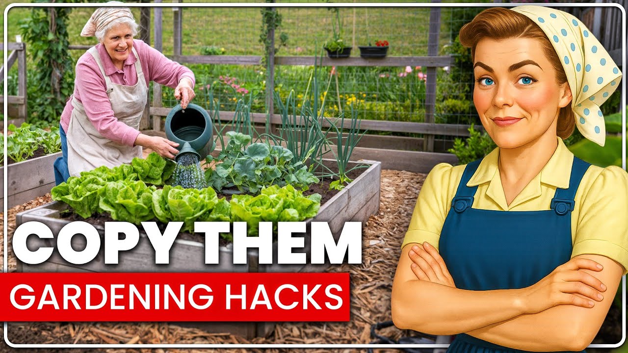 50 Ways Your Grandma Grew MORE Food From LESS Work