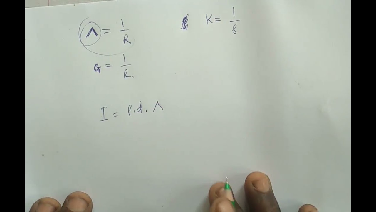 Electrolytic conductivity