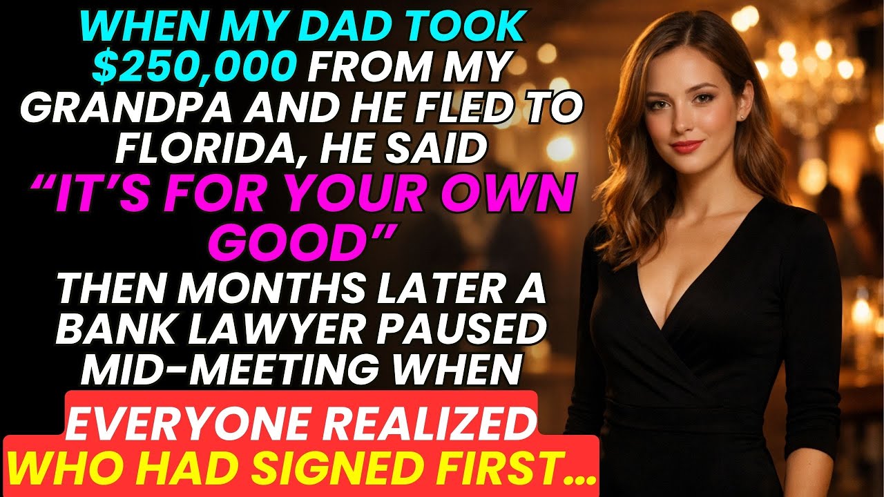 My Dad Pressured Grandpa for $250K—Then Grandpa Disappeared to Florida