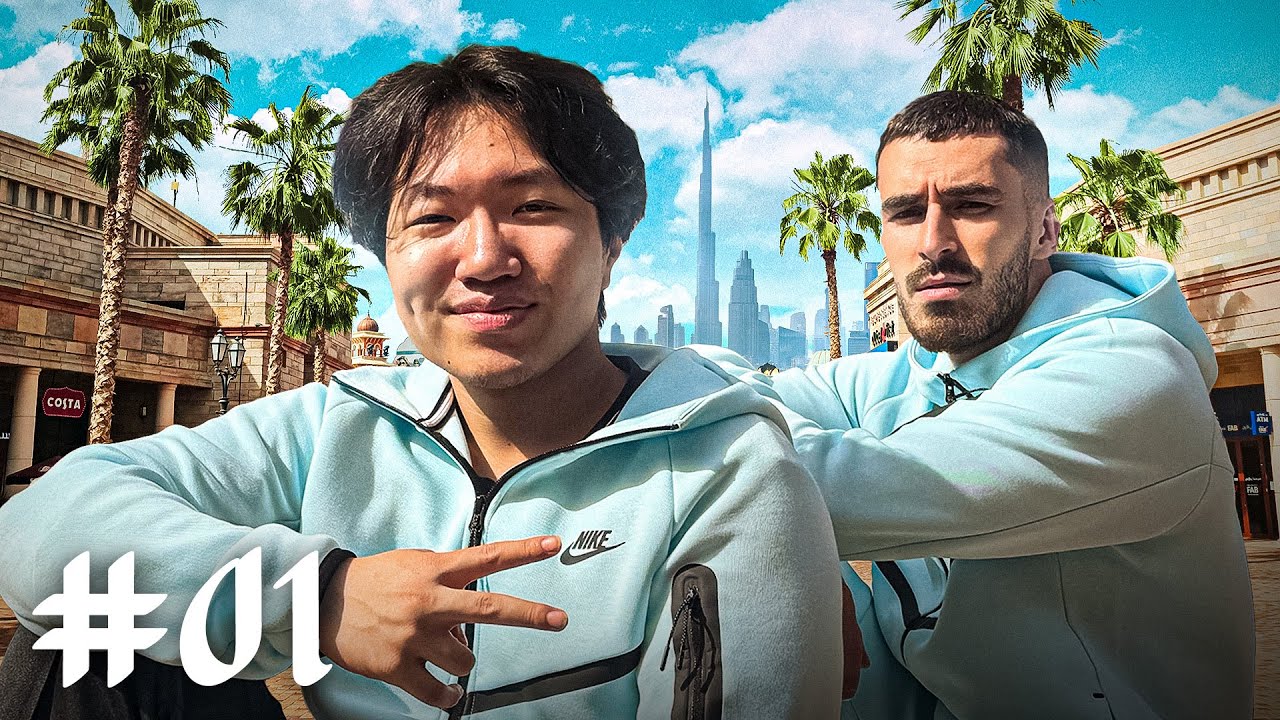 Mon PREMIER VOYAGE à Dubai ! (ft. Pfut)