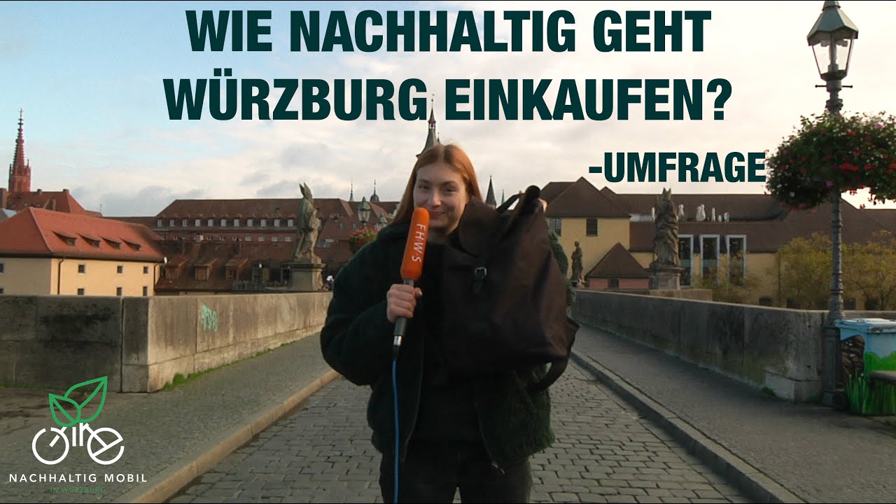Wie nachhaltig geht Würzburg einkaufen? - Umfrage