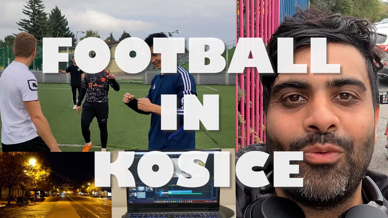 Football in Kosice - UPJS - Vlog #4