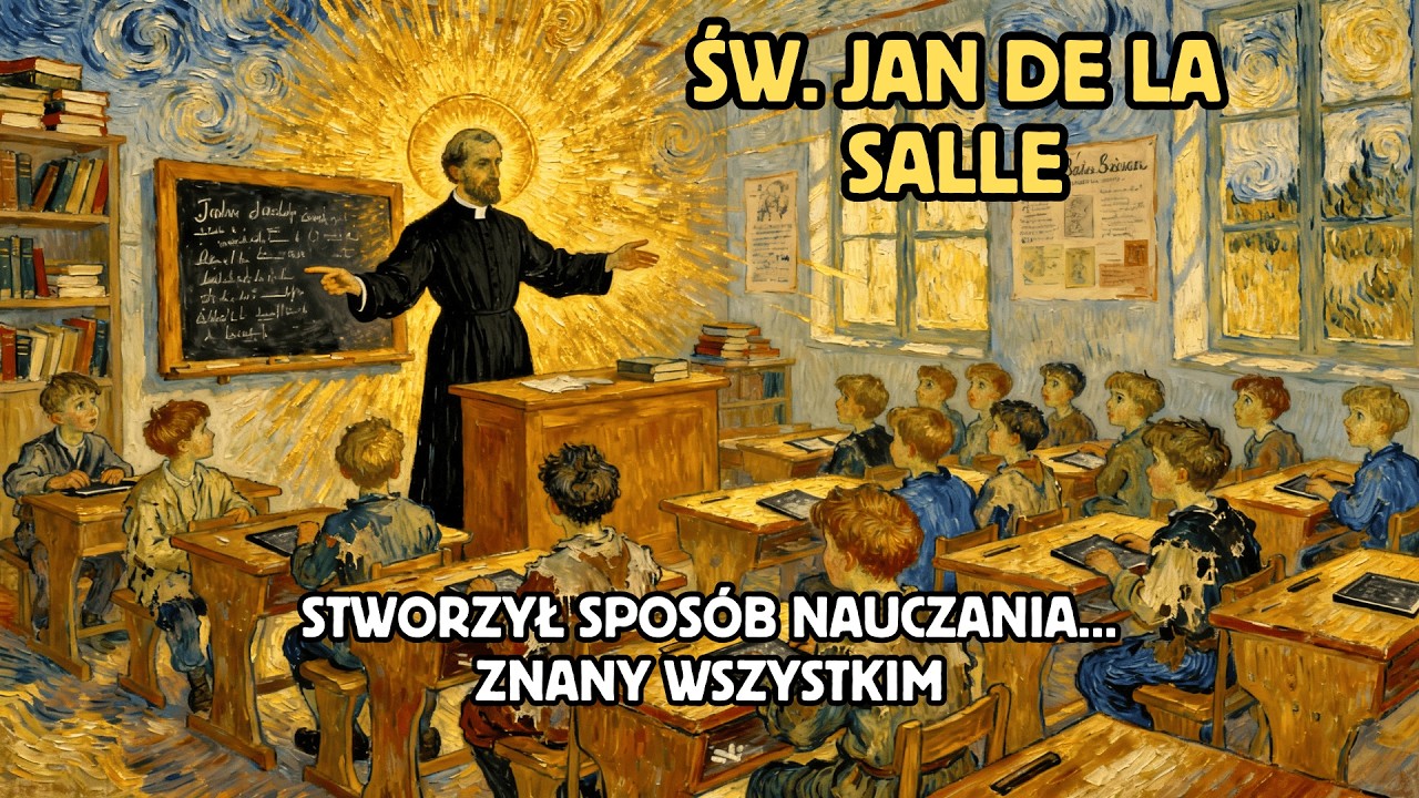 7 Kwietnia - Św. Jan de La Salle: Szlachcic kt&oacute;ry Sprzedał Spadek i Wynalazł Nauczyciela