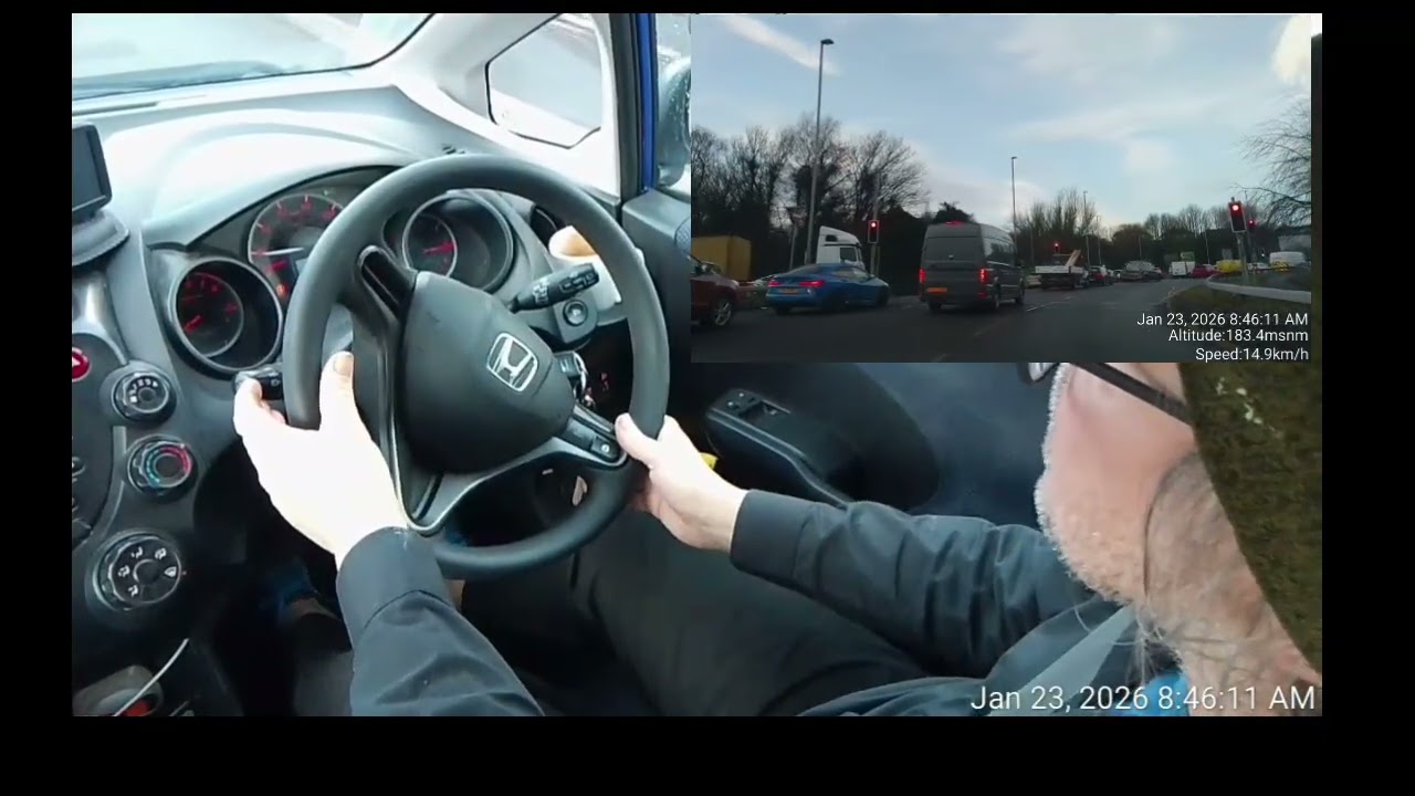 Short Demo Drive and a conversation regarding Pull n Push Steering. 