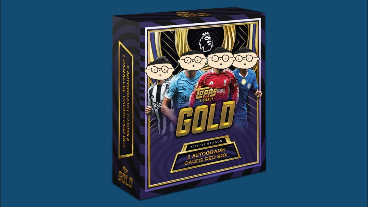「222nd-224th HANGHANG47 BREAK」2025-26 Topps Gold Premier League 3 boxes 1.0-3.0