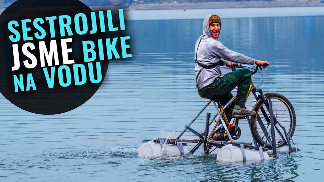 PŘEJELI JSME BRNĚNSKOU PŘEHRADU NA KOLE!