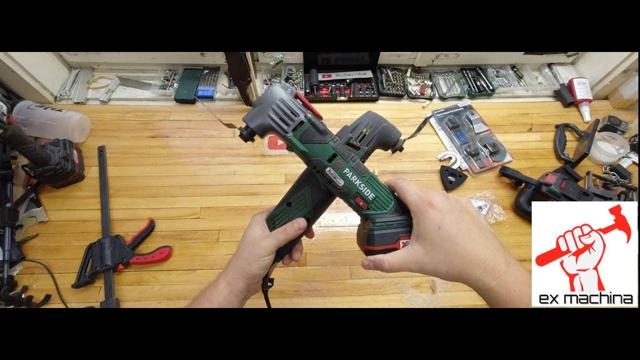 PARKSIDE višenamjenski alat »PAMFW 20-Li A1« Multitool - Test i usporedba