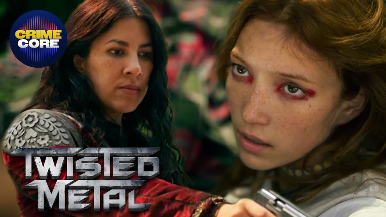 Mayhem's Driving Skills Put To The Test... And It's A Trainwreck | Twisted Metal | CrimeCore