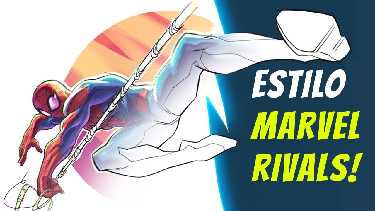 Os Segredos do Estilo de Marvel Rivals! (Dicas para Desenhar Assim)