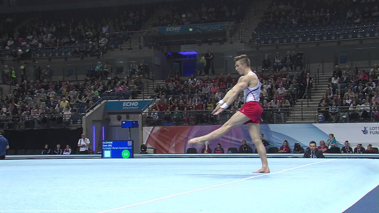 SAM OLDHAM FX APPARATUS FINAL 2014 BRITISH - MASTERS