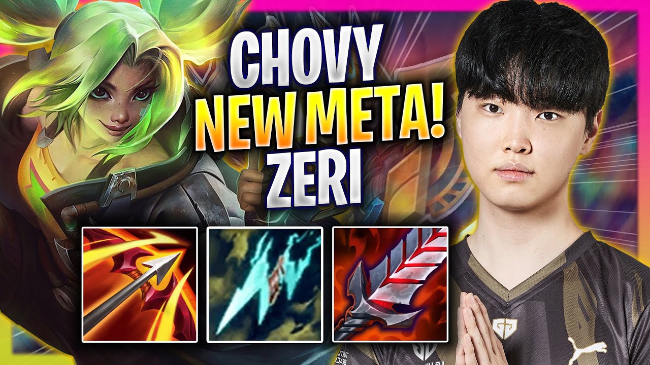 CHOVY CRAZY NEW META ZERI MID! - GEN Chovy Plays Zeri MID vs Corki! | Season 2024