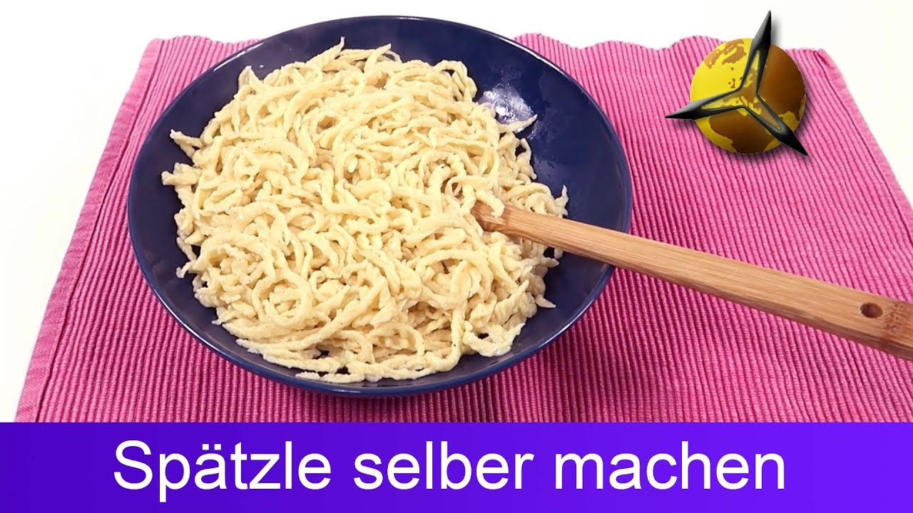 Original Spätzleteig & Spätzle selber machen - Rezept
