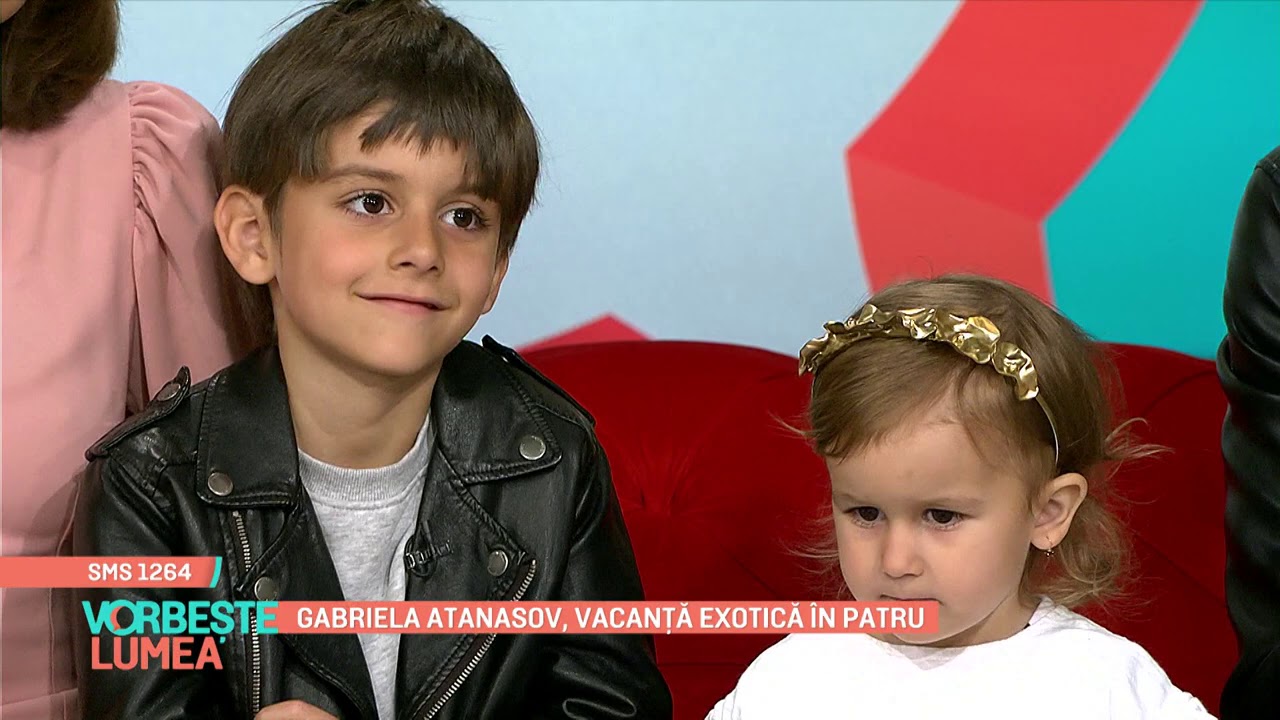 Gabriela Atanasov, vacanță exotică în patru