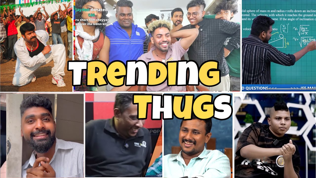 Trending Youtubers thugs ☠️| Mallu thugs