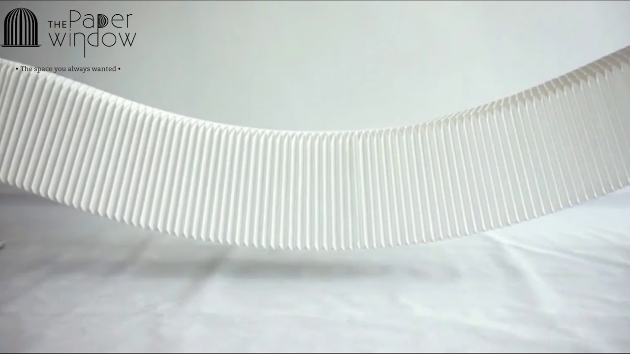 Paper Furniture- Bench for 3-6 people