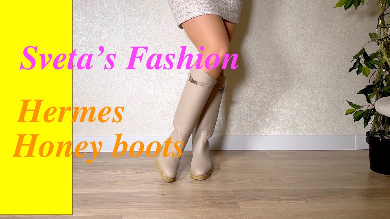 Hermes Honey Boot (Jumping) распаковка, размер, примерка