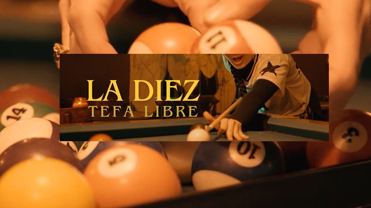 🔥TEFA LIBRE - LA 10 - Prod. Marrom Fernandez (Video Oficial) | Trap R&B 2025 🔥