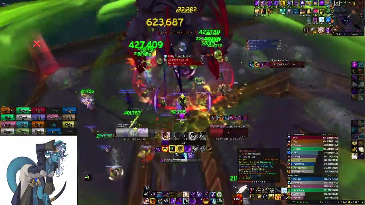 Mythic Ulgrax the Devourer - Shadow Priest PoV - Rewind-Illidan