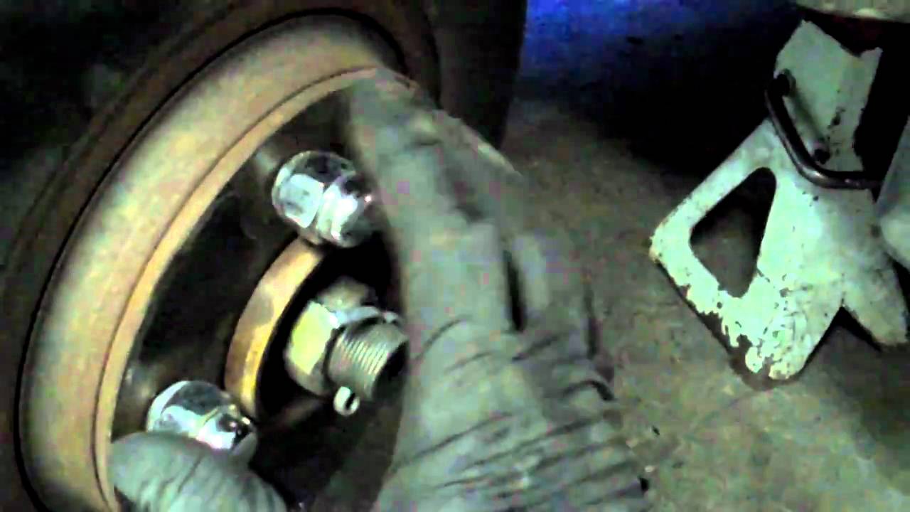 How to get that stubborn Brake Rotor to come off the quick easy way