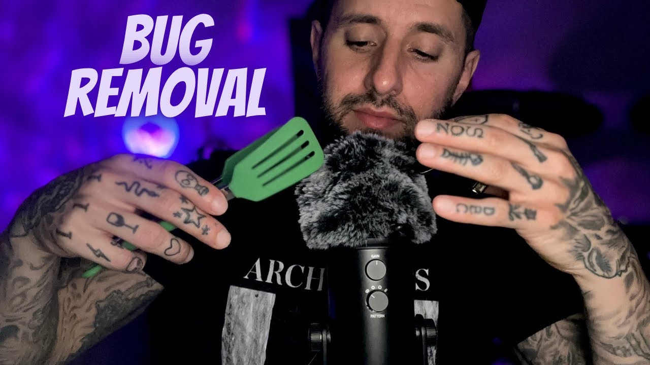 Bug Searching ASMR | Fast & Aggressive Tingly Mic Triggers