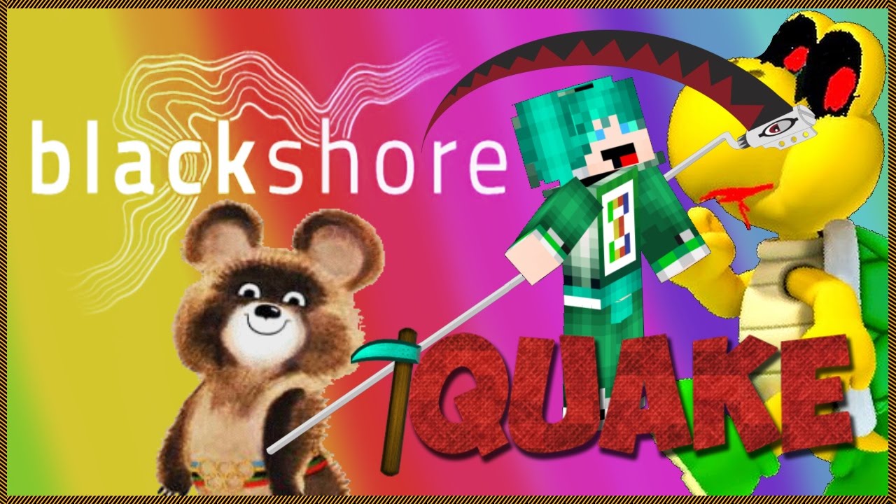 Creepy Quakecraft Minecraft FUNNY MOMENTS - Blackshore