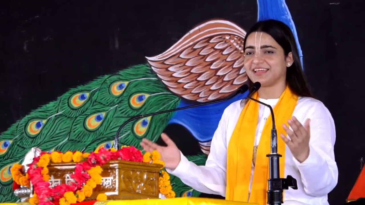 Devi Krishnapriya ji maharaj Bhagwat katha Day-4 // Agra UP Bhagwat katha Day-4