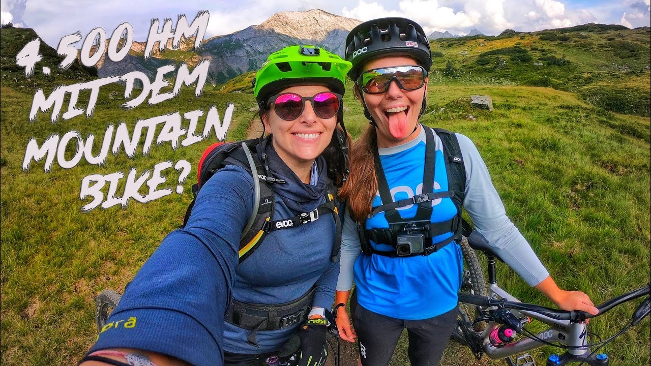 4.500 Höhenmeter mit Mountain Bike UPHILL l 2 Girls 1 Mission l Stoneman Taurista l Miss Peaches