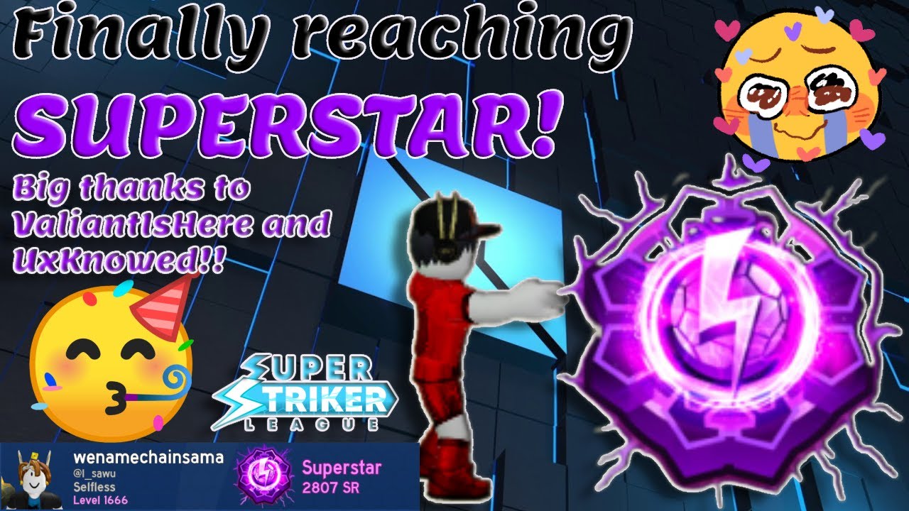 REACHING SUPERSTAR IN SSL!!!!!!| SSL ROBLOX | Super striker league roblox | ROBLOX