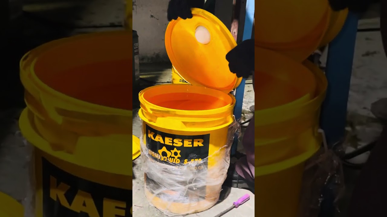 Kaeser air compressor full service step by step #viralvideo #automobile #coolingsolutions
