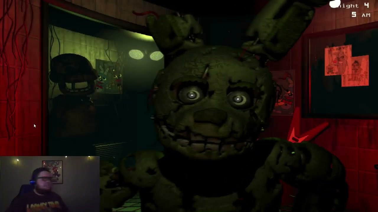 THIS GAME ACTUALLY SCARED ME!/Five Nights at Freddy's 3 Ep. 2