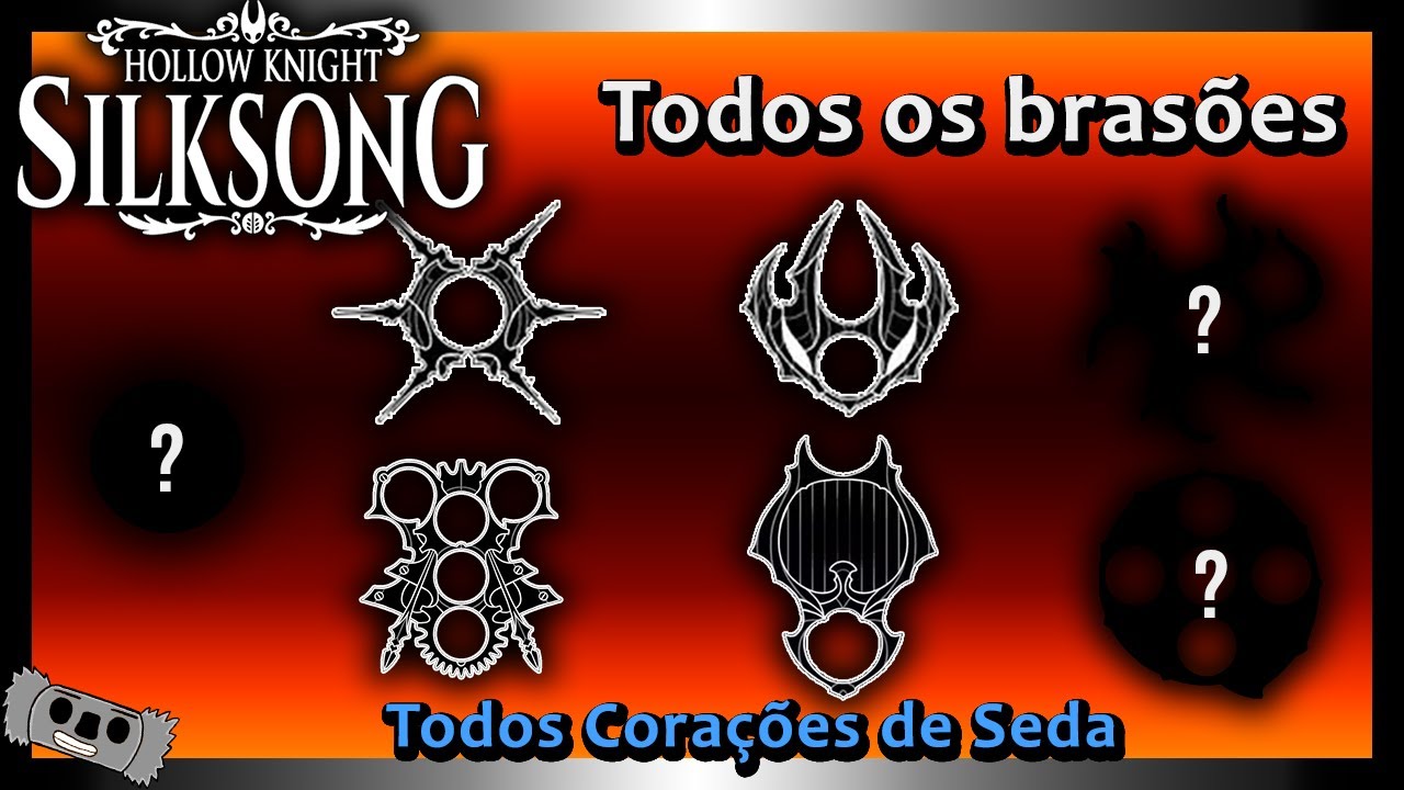 Todos os Bras&otilde;es, Cora&ccedil;&otilde;es de Seda e Upgrades de Bras&atilde;o - Silksong