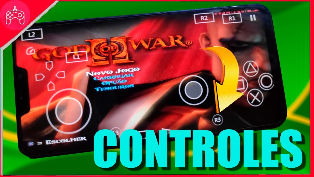 CONFIGURAÇÕES DE CONTROLES TOUCH AETHERSX2 - APRENDA A COLOCAR SEGUNDO ANALOGICO E L3 / R3 !